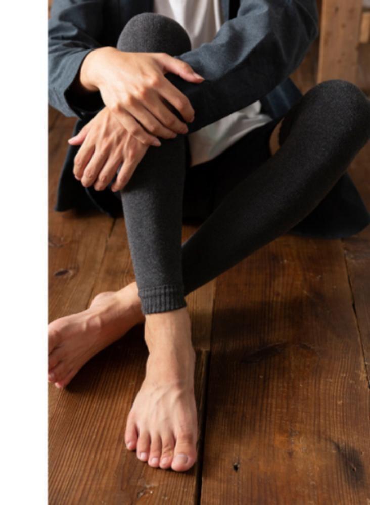 다리 레그워머 방한 발토시 양말 기모 따뜻한 무릎 니삭스 겨울 골프