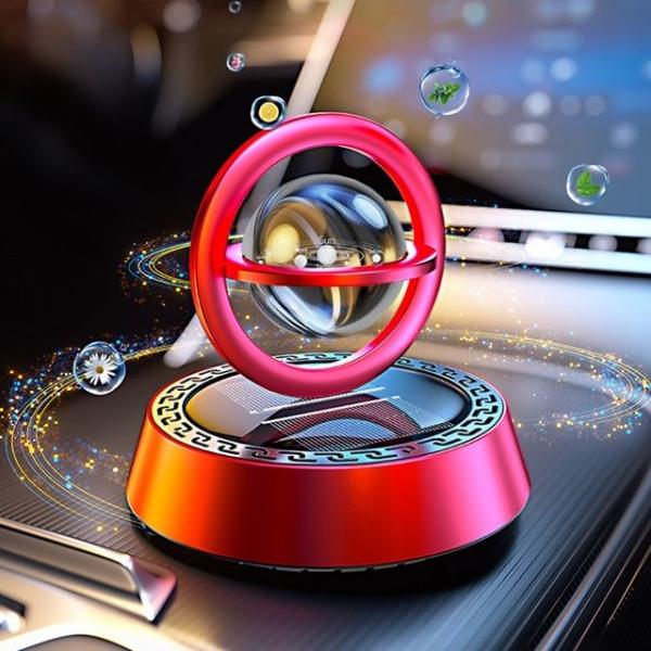 D24 차량용 별빛 은하수 태양열 회전 방향제