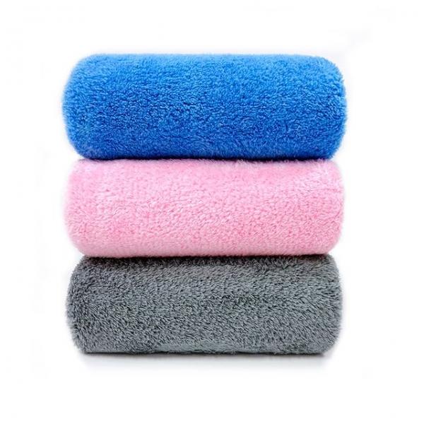 극세사 고급 세면 타올 세안 타월 욕실 헤어 수건 3P