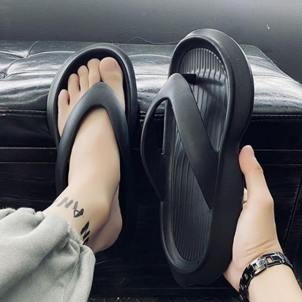 여름 비치쪼리 남녀공용 캐주얼 심플 고무 쪼리