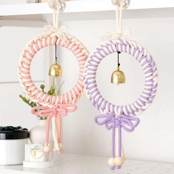 실 공예 도어벨 만들기 재료 출입문 종 꾸미기