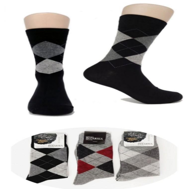 정장양말 아가일 국내생산 겨울 참숯함유 5켤레 남자