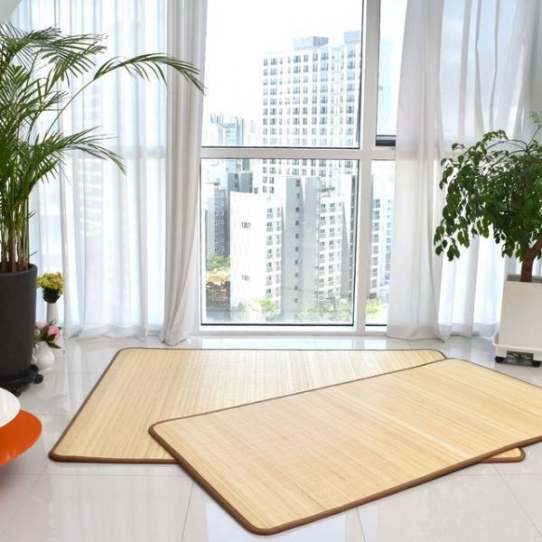 국내산 쿠션 백죽 왕대나무자리 슈퍼싱글(100x200)