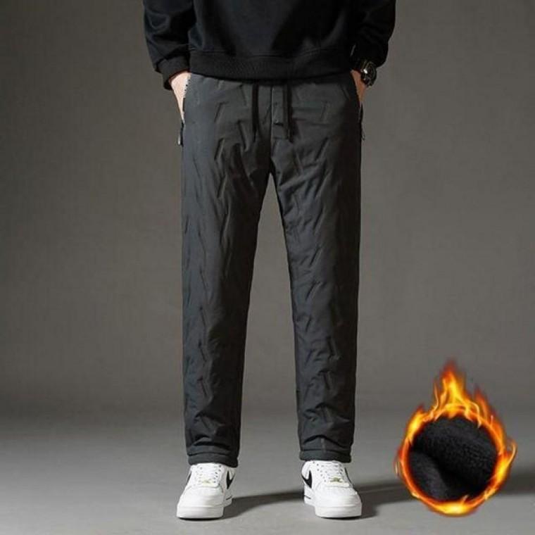 2컬러 남성 겨울 융털안감 겨울 허리밴딩 일자팬츠 IS TTP30 남성 겨울 허리밴딩 팬츠 일자 융털