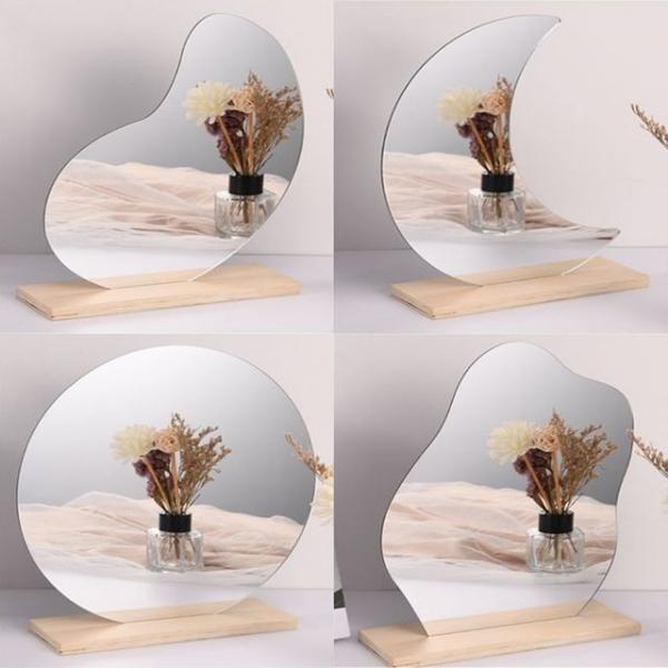 아크릴 거울 반달 라바 원형 구름 거울 M11150