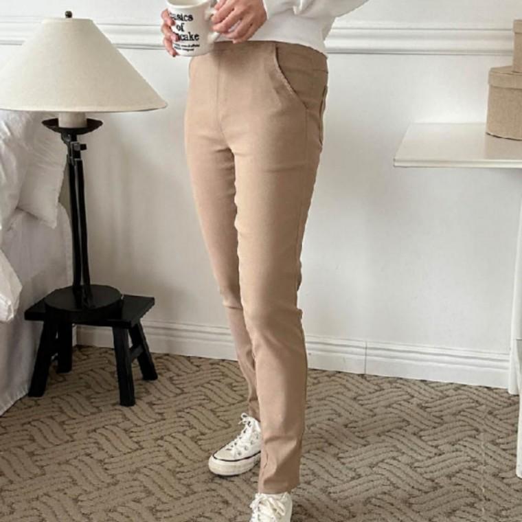 스판 방한 밴딩 XL 일복 현장 1P 기모 바지 겨울 울트라 기모 데일리 한파 겨울 팬츠