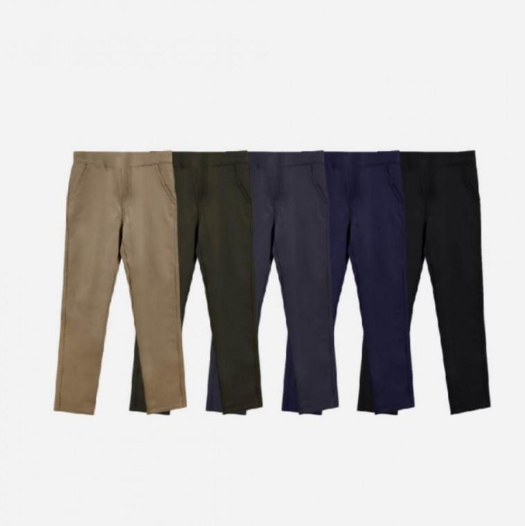 겨울 한파 기모 현장 울트라 7XL 밴딩 스판 방한 팬츠 기모 데일리 겨울 바지 1P 일복