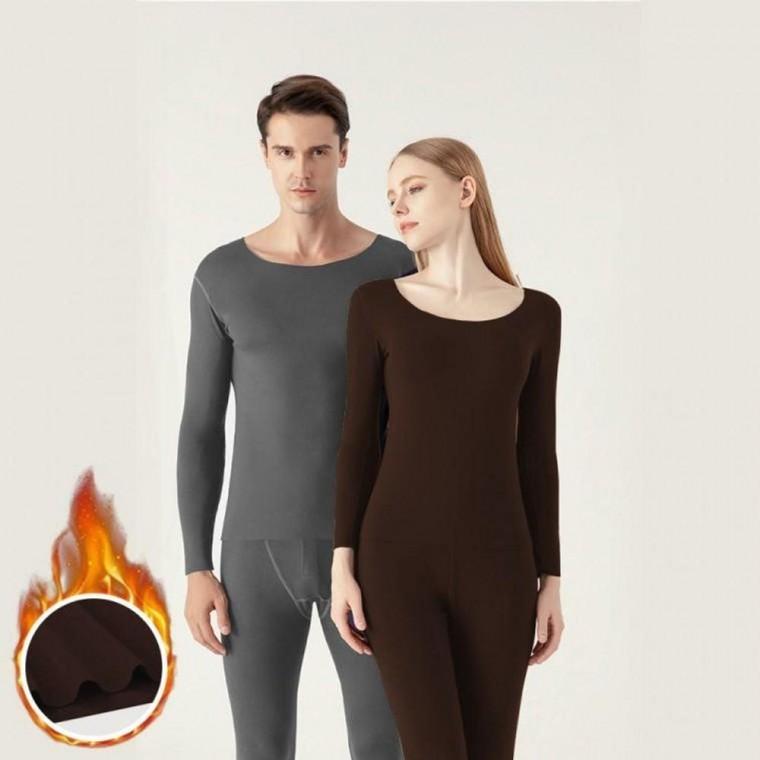 답답하지 않은 심리스 발열 내복 세트 방한 겨울 기모 이너웨어 남녀공용 기모 실 겨울 남성 여성 발열내