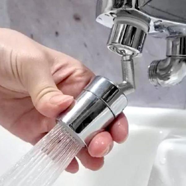 세면대 토수구 720도 회전 세면기 수도꼭지 다용도 탭