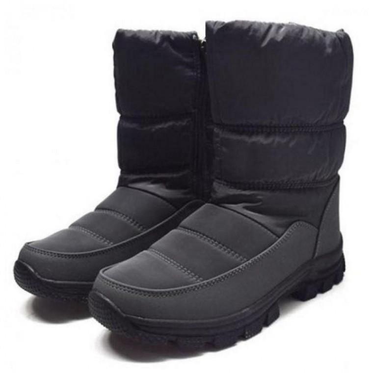 따뜻한 남자 방한 패딩 슈즈 기모 미끄럼방지 겨울 신발 슈즈 신발 기모 따뜻한 남자 겨울 패딩