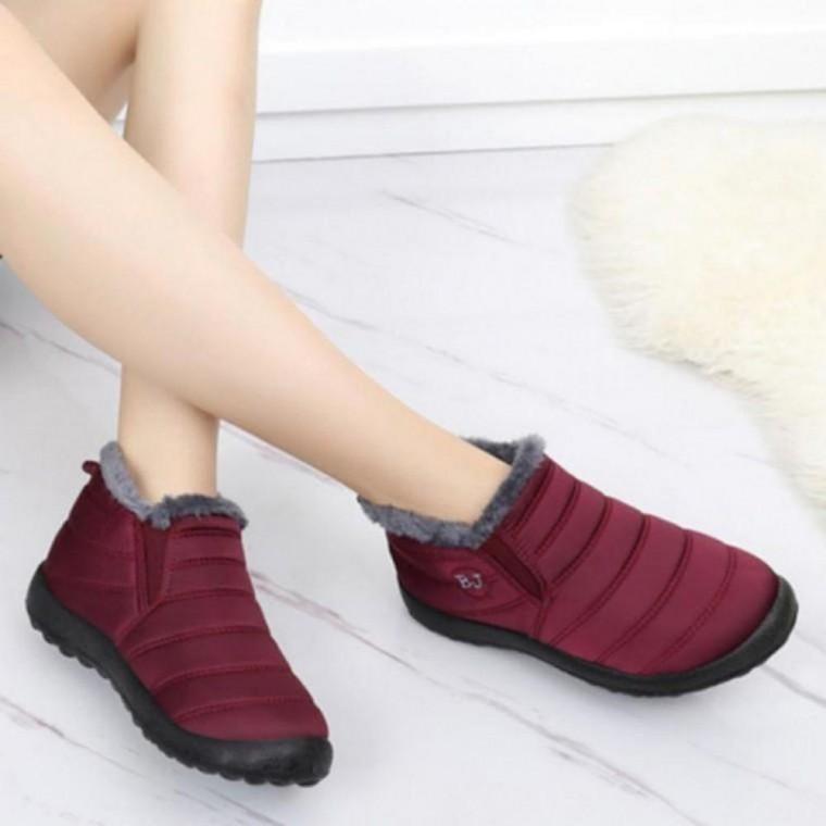 여성 겨울 슈즈 방한화 패딩 발목 숏 털 부츠 신발 미들부츠 여자 여성 겨울 털신 신발 털부츠 방한 화