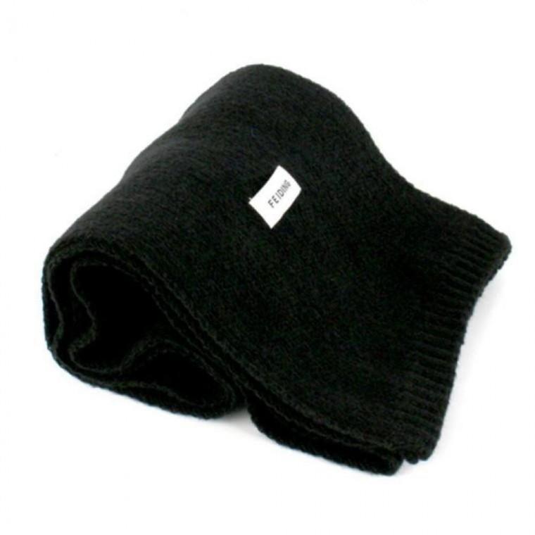 목도리 머플러 니트 숏 블랙 겨울 데일리 심플 목도리 니트 숏 블랙 데일리 심플 겨울 머플러