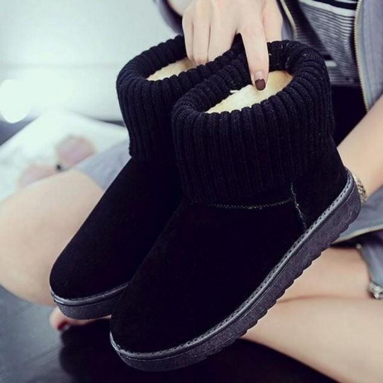 여성 4컬러 캐주얼 패션 겨울 털 니트부츠 KNIT17 패션부츠 여성털부츠 겨울부츠 캐주얼부츠