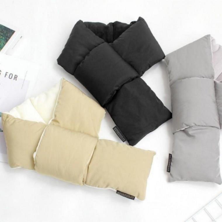 남녀공용 클래식 패딩 목도리 방한 겨울 경량 머플러 머플러 목도리 방한 용품 겨울 목토시 넥워머 남자