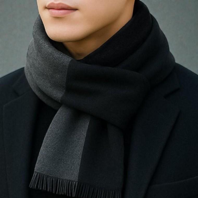 남녀공용 부드럽고 포근한 라인 머플러 남자 겨울 목도리 패션잡화 남녀공용머플러 따뜻한머플러 겨울목도