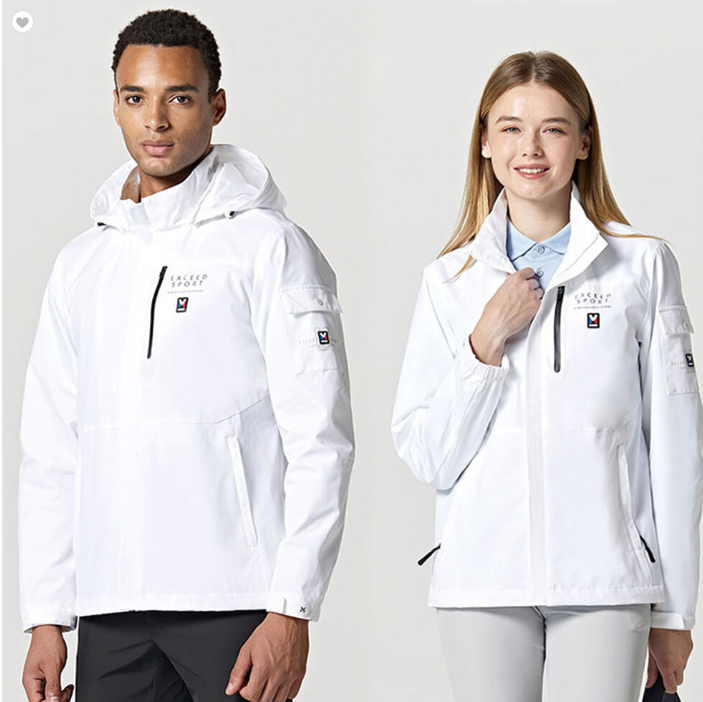[공장직영 티공장]엠리밋/ 바람막이/ LGTFJ27110 겨울 남녀공용 안감 자켓 화이트