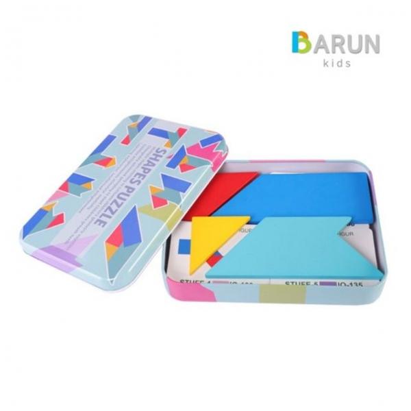 바른키즈 T아이큐 탱그램 퍼즐 / 칠교퍼즐