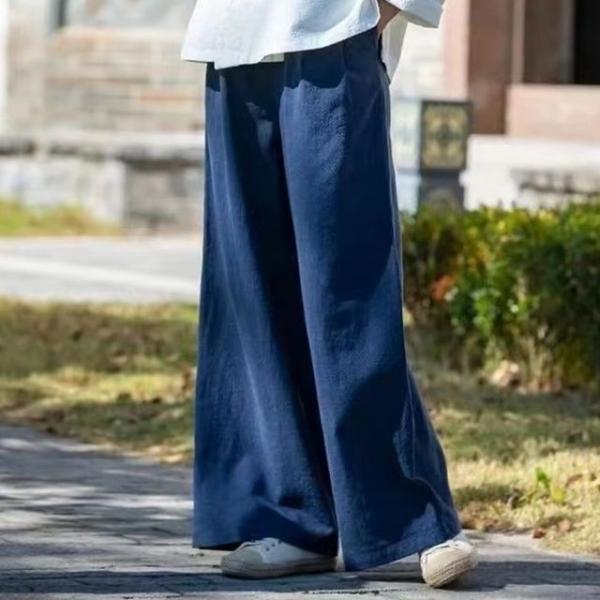 3컬러 베이직 린넨 밴딩팬츠 여름바지 베이직팬츠