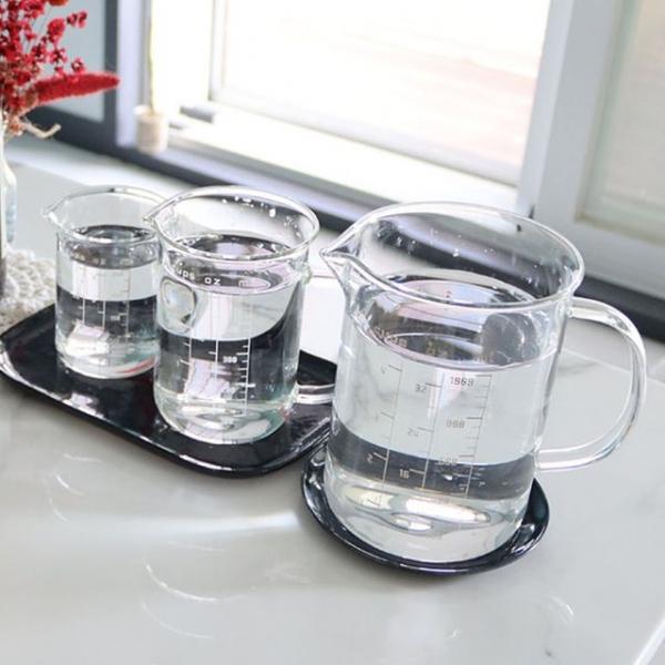 유리 계량컵 요리 계량 눈금 컵 드립서버 저그 활용