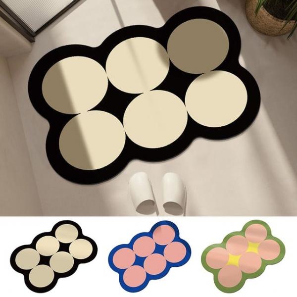 주방 욕실발매트 빨아쓰는 규조토 발매트 7106