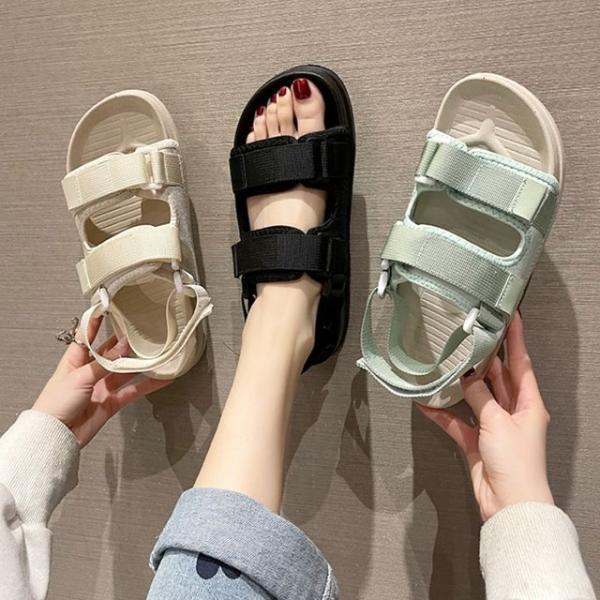 쿨로하 스트랩 샌들 남녀공용 여름샌들 커플 슬리퍼