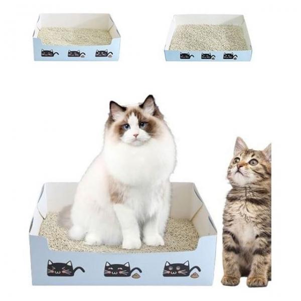 키밍 일회용 고양이 화장실 세트 접이식 외출 배변판