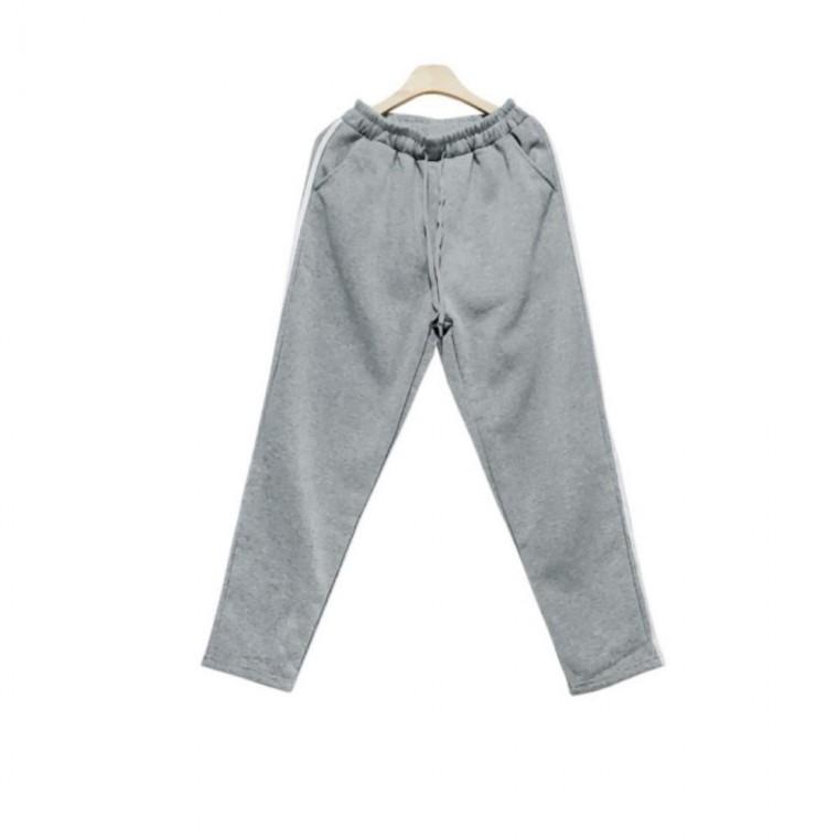 바지 기모 현장 츄리닝 겨울바지 방한 일복 한파 트레이닝 여자 두줄 기모 겨울