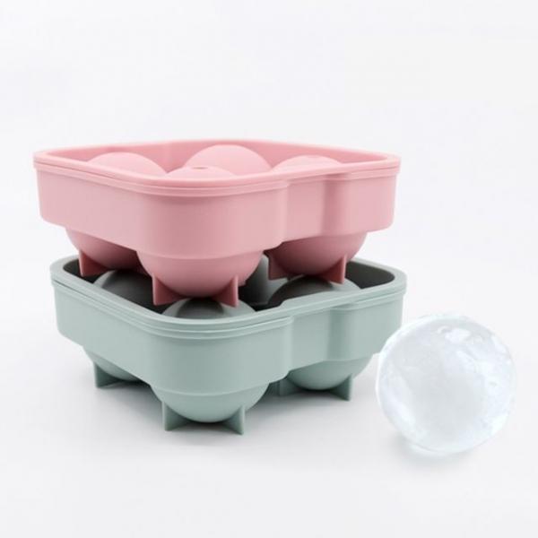 4구 왕얼음틀 구얼음 아이스볼 메이커 하이볼용얼음