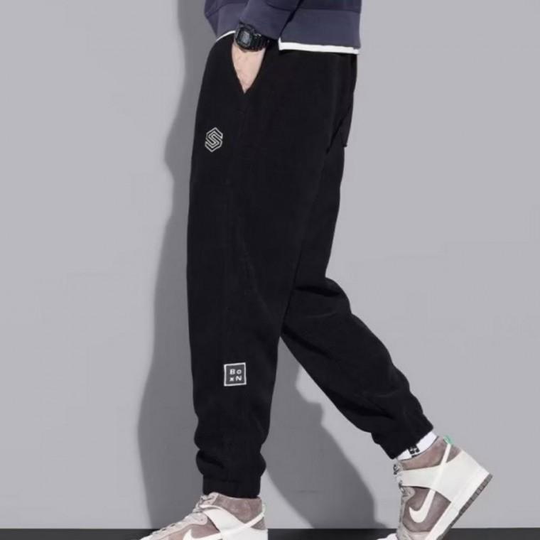 밴딩팬츠 겨울 기모 기모 자수로고 옆패치 일복 남자 겨울바지 현장 한파 조거 방한