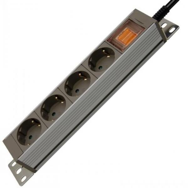 신성전기 알루미늄 4구 1.5M 멀티탭 16A 고용량 난연