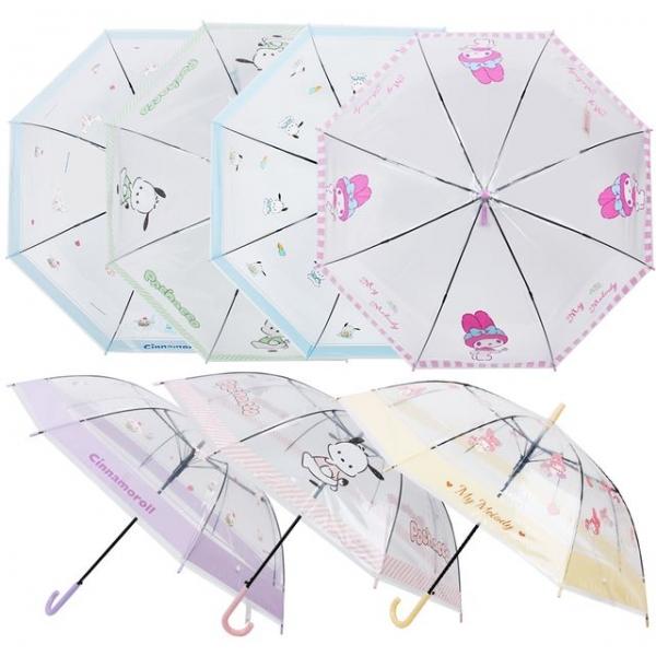캐릭터즈 투명 60cm 캐릭터 자동우산