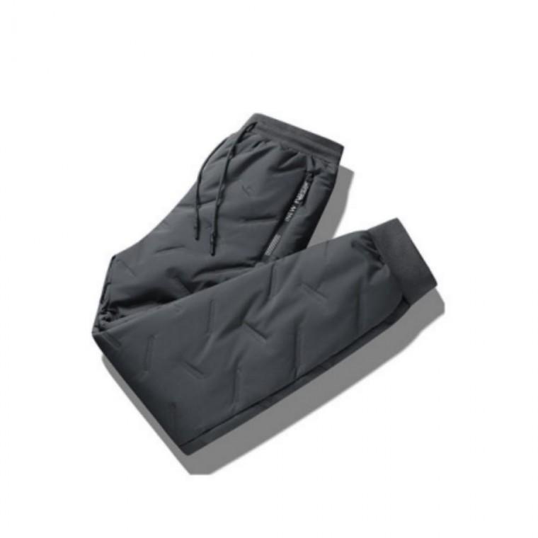 그레이 겨울 기모바지 방한 허리밴딩 조거팬츠 기모 방한 한파 겨울 현장 남성 일복