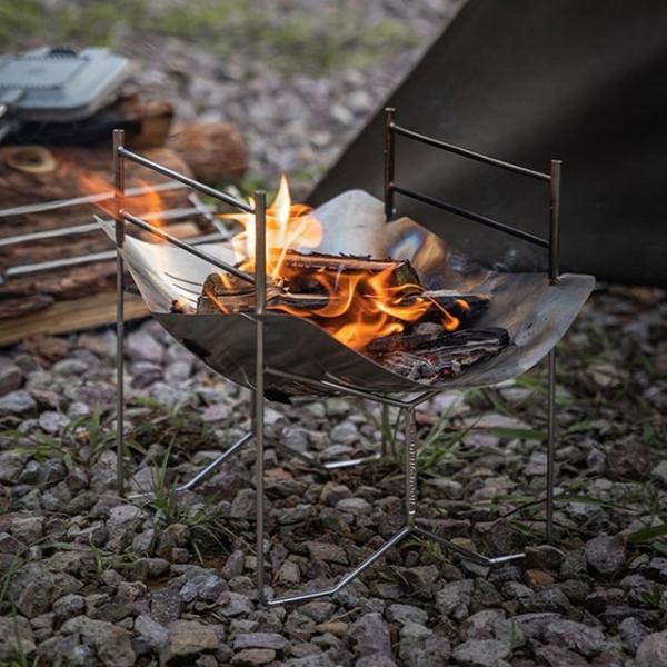 조립형 접이식 캠핑 화로대 1P 솔캠 불멍 간편 스토브
