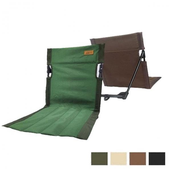 캠핑 접이식 등받이 좌식의자 1P 휴대용 폴딩 체어