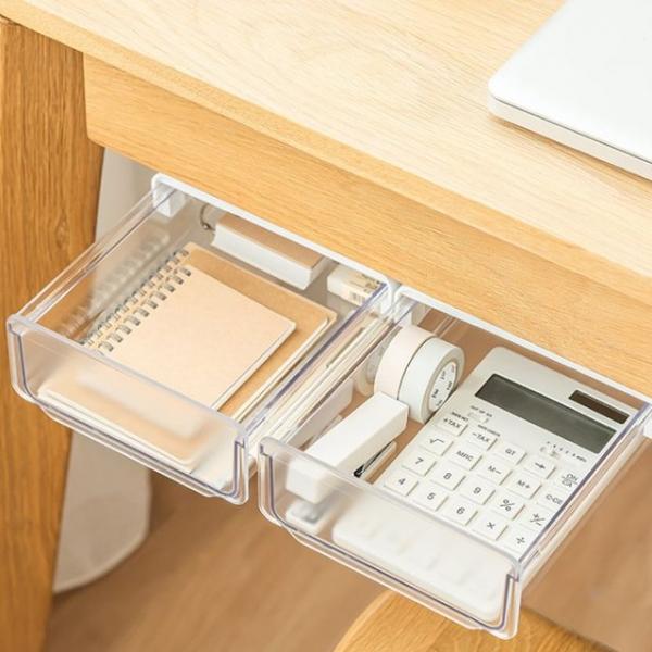 부착식 서랍 히든서랍 중형 대형 데스크 슬라이딩