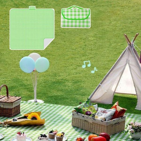 접이식 체크 피크닉 돗자리 2M x 2M