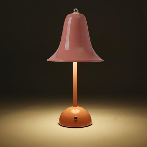 디밍 벨 터치 무선 무드등 충전식 메탈 포터블 조명