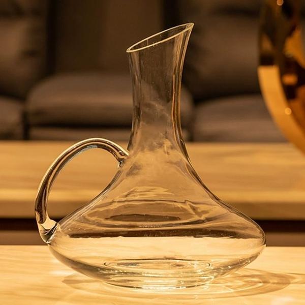 곡선 라인 유리 와인디캔터 2size