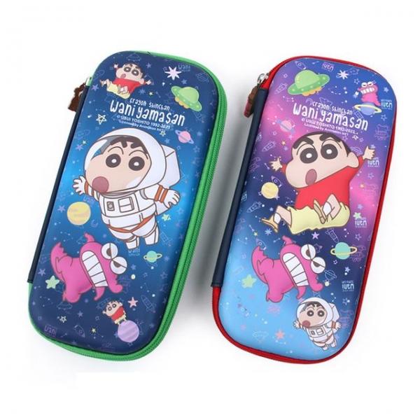 짱구 스페이스 EVA 파우치 캐릭터 필통 케이스 (랜덤)