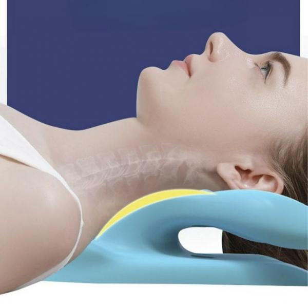 지압기 베개 스트레칭 마사지기 안마기 목 보조기