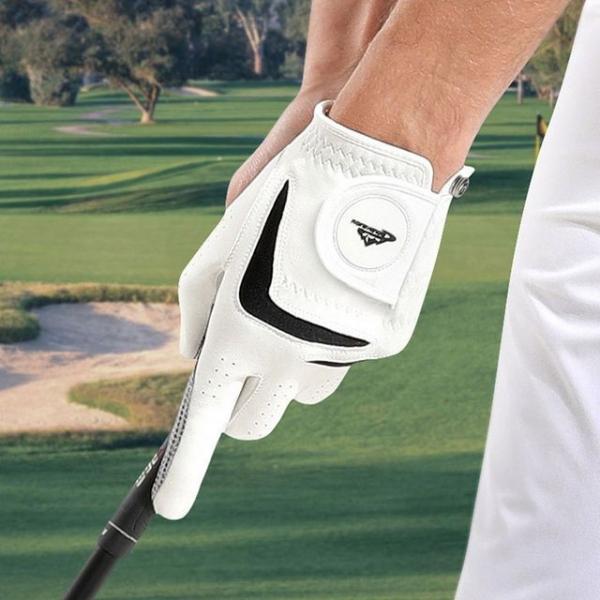 스윙골프장갑 통기성 양가죽 한손장갑 볼마커 장갑