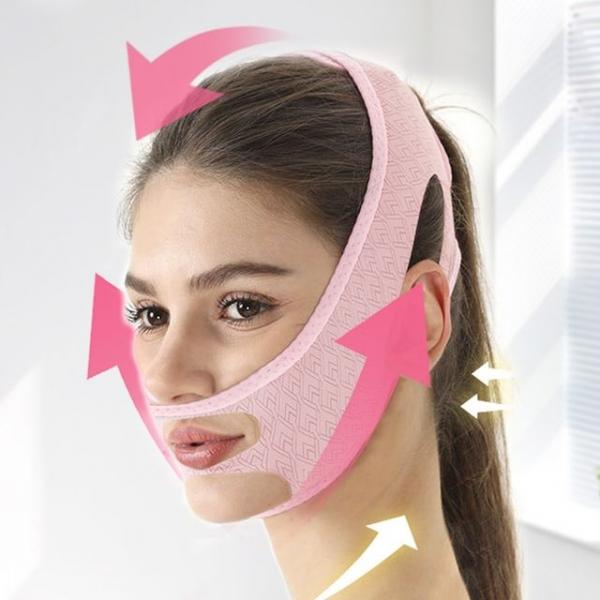 페이스 리프팅 밴드 볼살 턱살 브이라인 압박 마스크