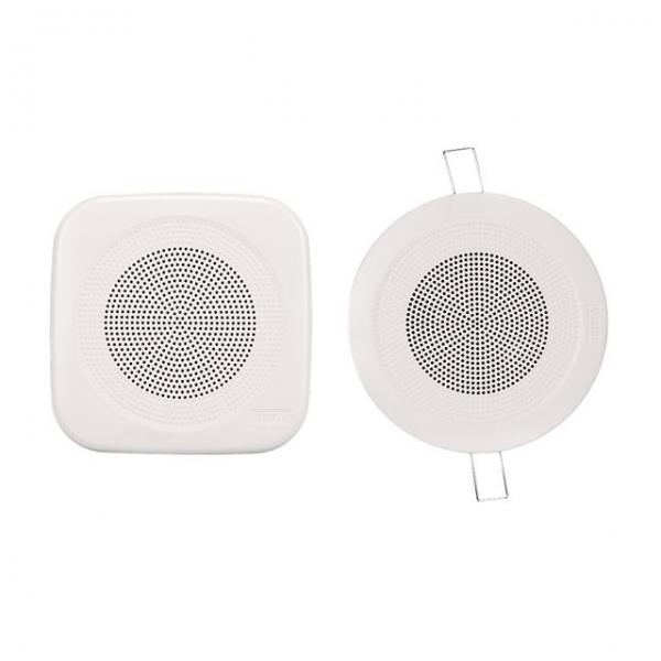 인터엠 천장 천정 매입형 원형 사각 스피커 화이트 1W