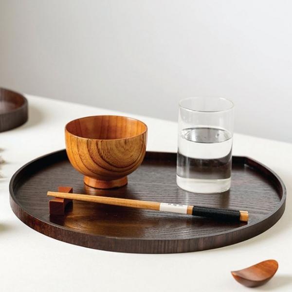 원목 반달 카페 트레이 L사이즈