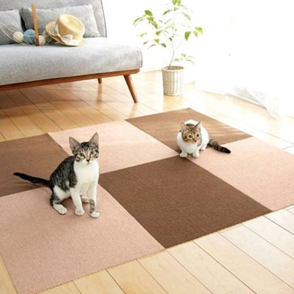 애견 미끄럼방지 매트 샌드 10매 강아지 논슬립패드