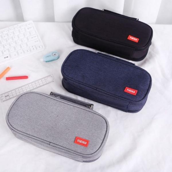 대용량 투지퍼 봉제 중 고등학생 대학생필통