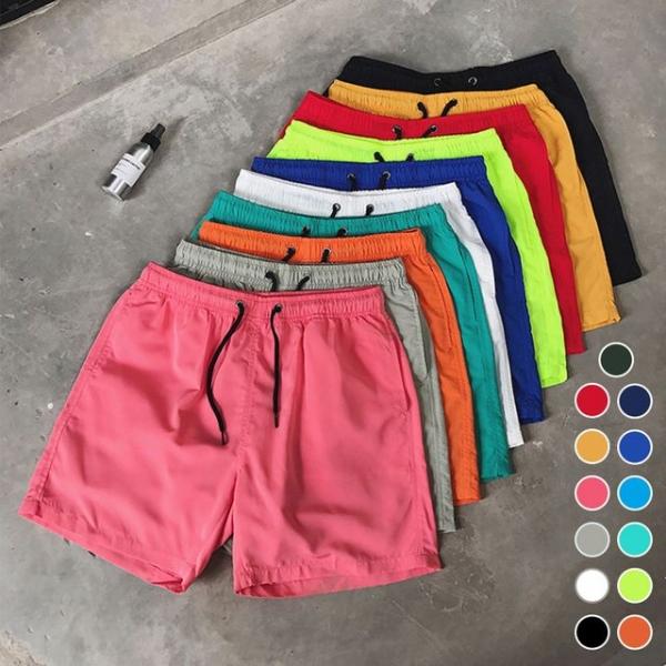 남녀공용 데일리 반바지 3부 비치웨어 13color