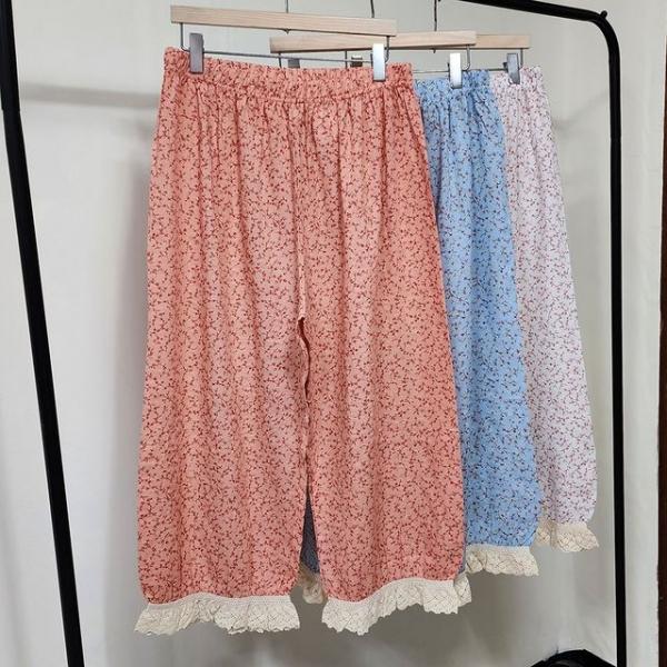 국산 여름 7부 잠옷바지