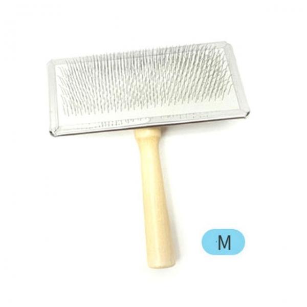 강아지미용 한빗 슬리커 브러시 엉킨털관리 (M)X3