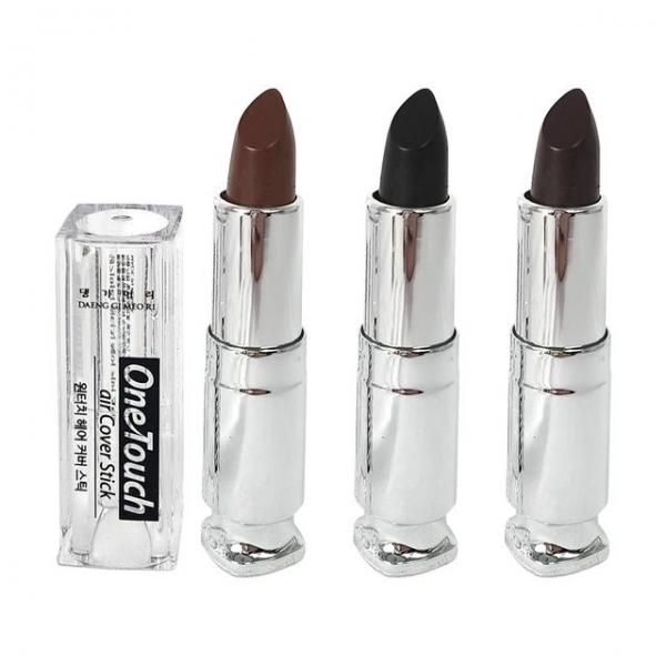 댕기머리 원터치 헤어 커버 스틱 4g (갈색/흑색/흑갈